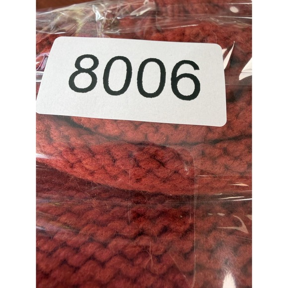 Fisherman Out of Ireland Mens XL Wool Quarter Zip Sweater Red Knit Pullover - Picture 14 of 14